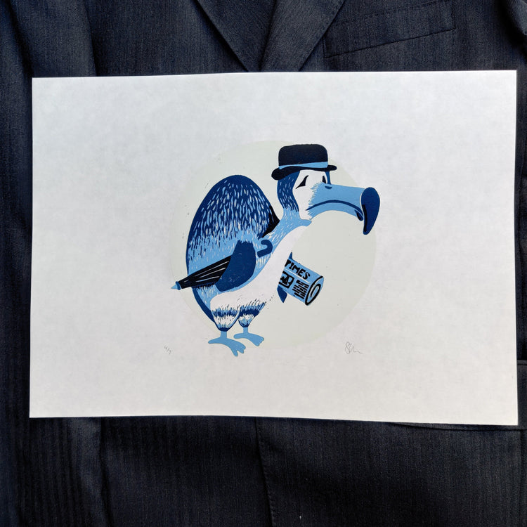 Dodo Gent - Lino Print