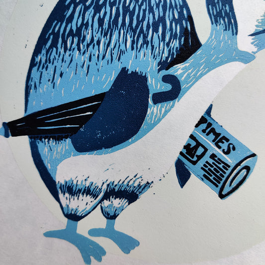 Dodo Gent - Lino Print